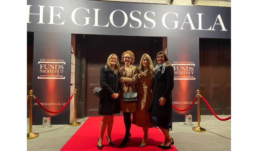 Sandra, Lisa, Marguerite and Aoife at The Gloss Gala Event 2022