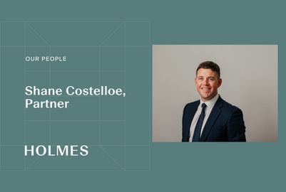 Shane Costelloe appointed to the Holmes Partnership