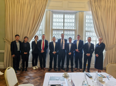 Holmes welcomes Ping An to Dublin
