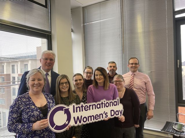 Jane, Donal, Emma, Yvonne, Orla, Bernadette, Fergal and Kevin 