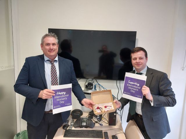 John and Trevor in Cork 