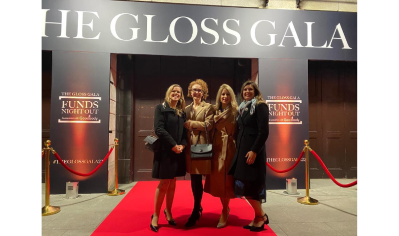 Sandra, Lisa, Marguerite and Aoife at The Gloss Gala Event 2022