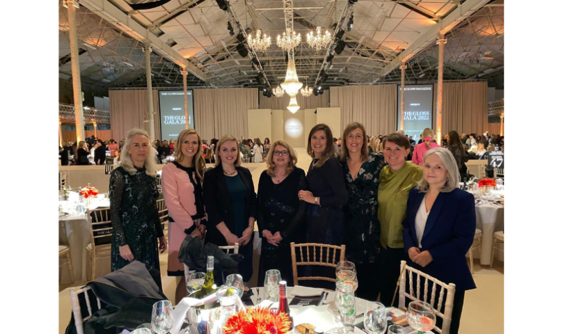 Sandra Egan, Lisa Killeen and Lorraine Power at The Gloss Gala Event 2022